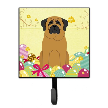 Carolines Treasures Easter Eggs Mastiff Leash or Key Holder BB6018SH4
